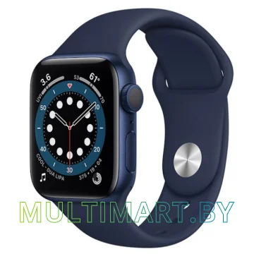 Умные часы Apple Watch Series 6 44 мм (алюминий синий/темный ультрамарин)
